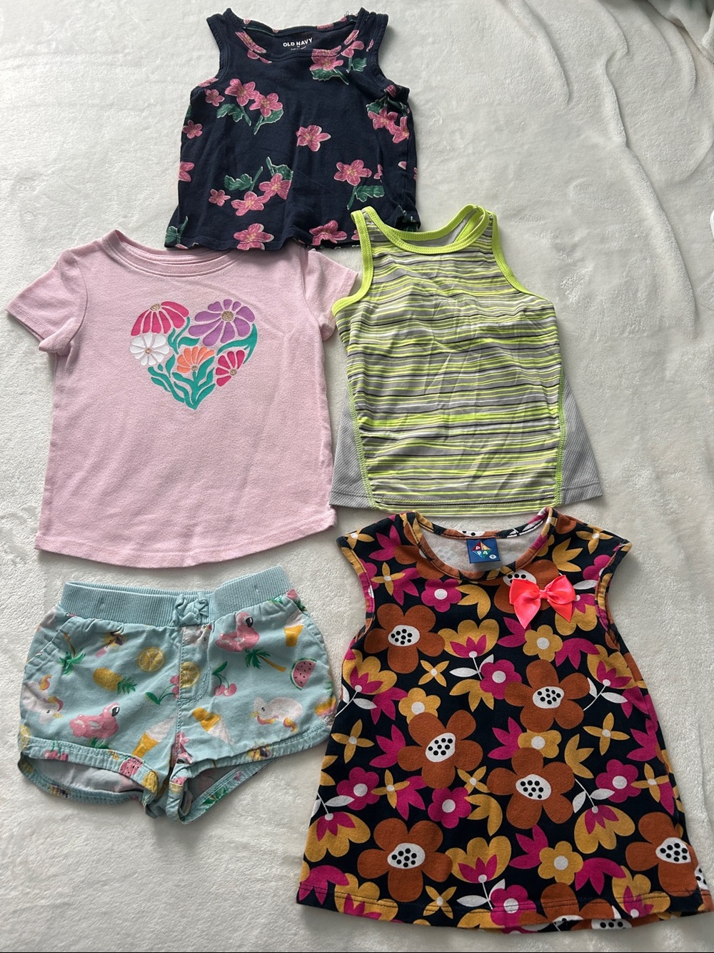 Little girl play clothes bundle